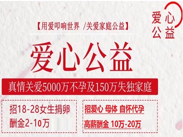 海安捐卵助孕生子 爱心志愿者招募
